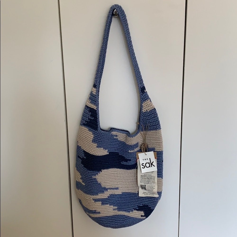 Used once!  The Sak Limited Edition 120 Camo Hobo excellent condition